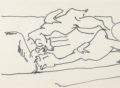Two chickens on a draining board, 1974, cropped_tif
